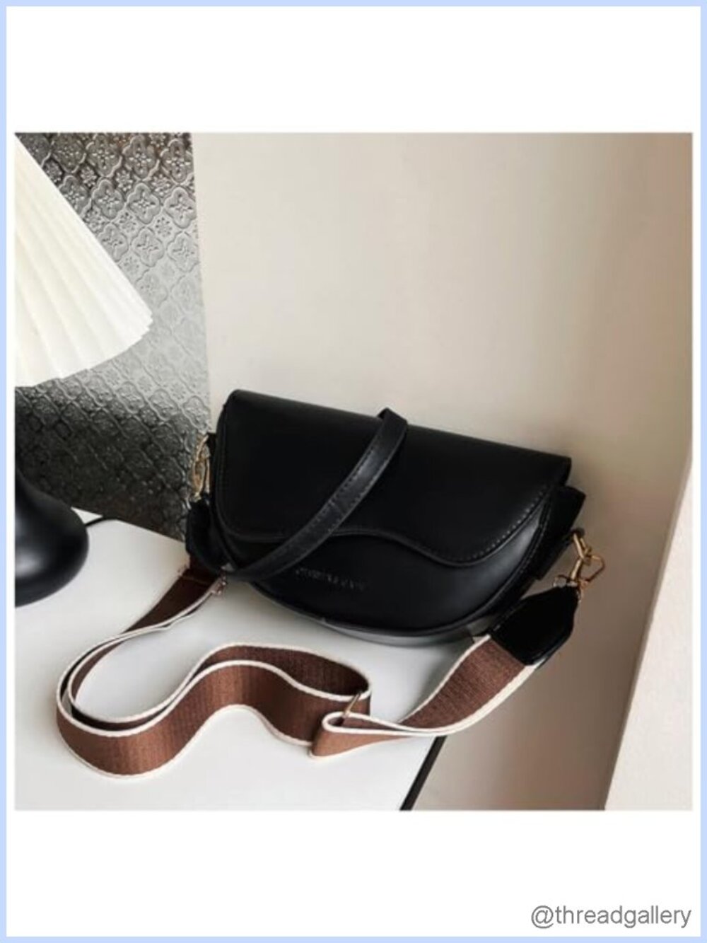 Women Crossbody Bag Vintage Shoulder Bag Hobo Lightweight Compact Purse